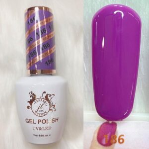 JL LUX Soak Off Gel Polish 186