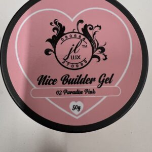 JL lux nice builder gel 50g paradise pink 03